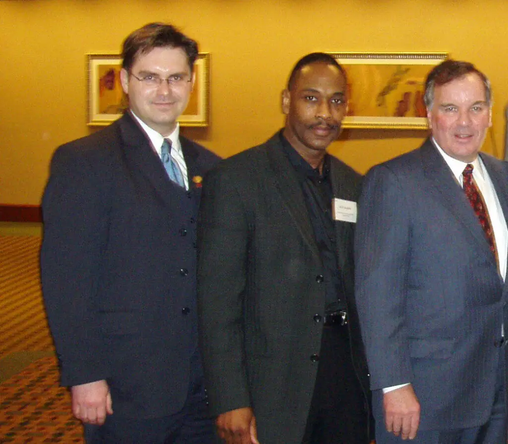 Arthur R. van der Vant and Mayor Richard Daley